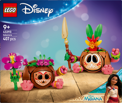 LEGO 43293 Disney Moana Kakamora Building Toy Decoration