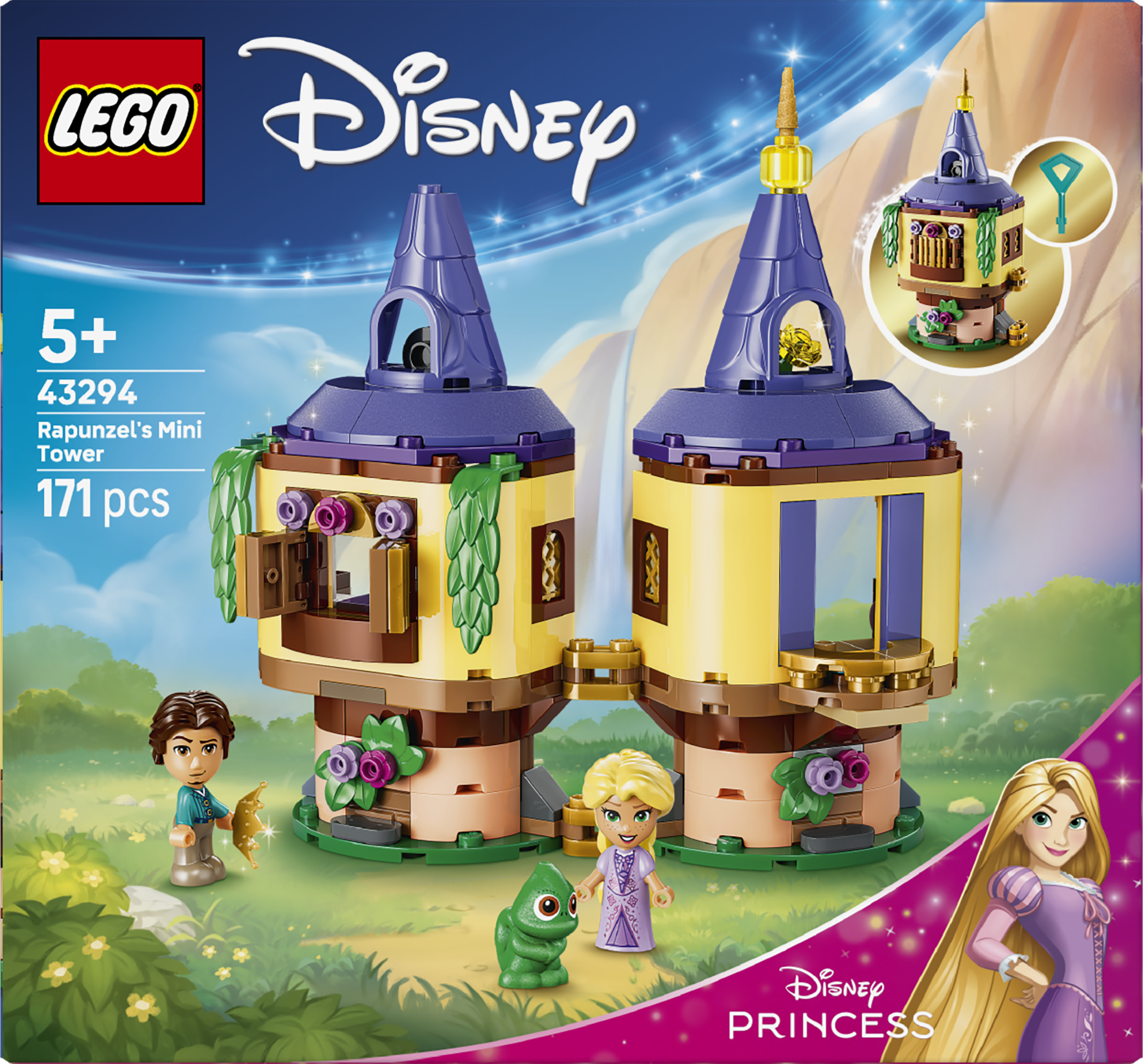 LEGO 43294Disney Princess Rapunzel’s Mini Tower Playset