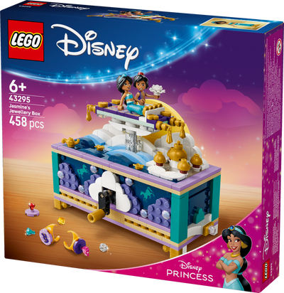 LEGO 43295 Disney Princess Jasmine’s Jewelry Box Building Toy