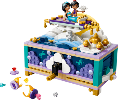 LEGO 43295 Disney Princess Jasmine’s Jewelry Box Building Toy