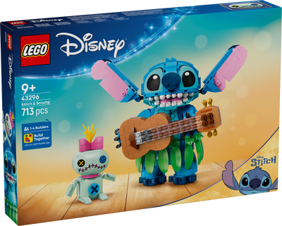 LEGO 43296  Disney Stitch & Scrump Building Set