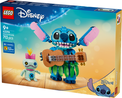 LEGO 43296  Disney Stitch & Scrump Building Set