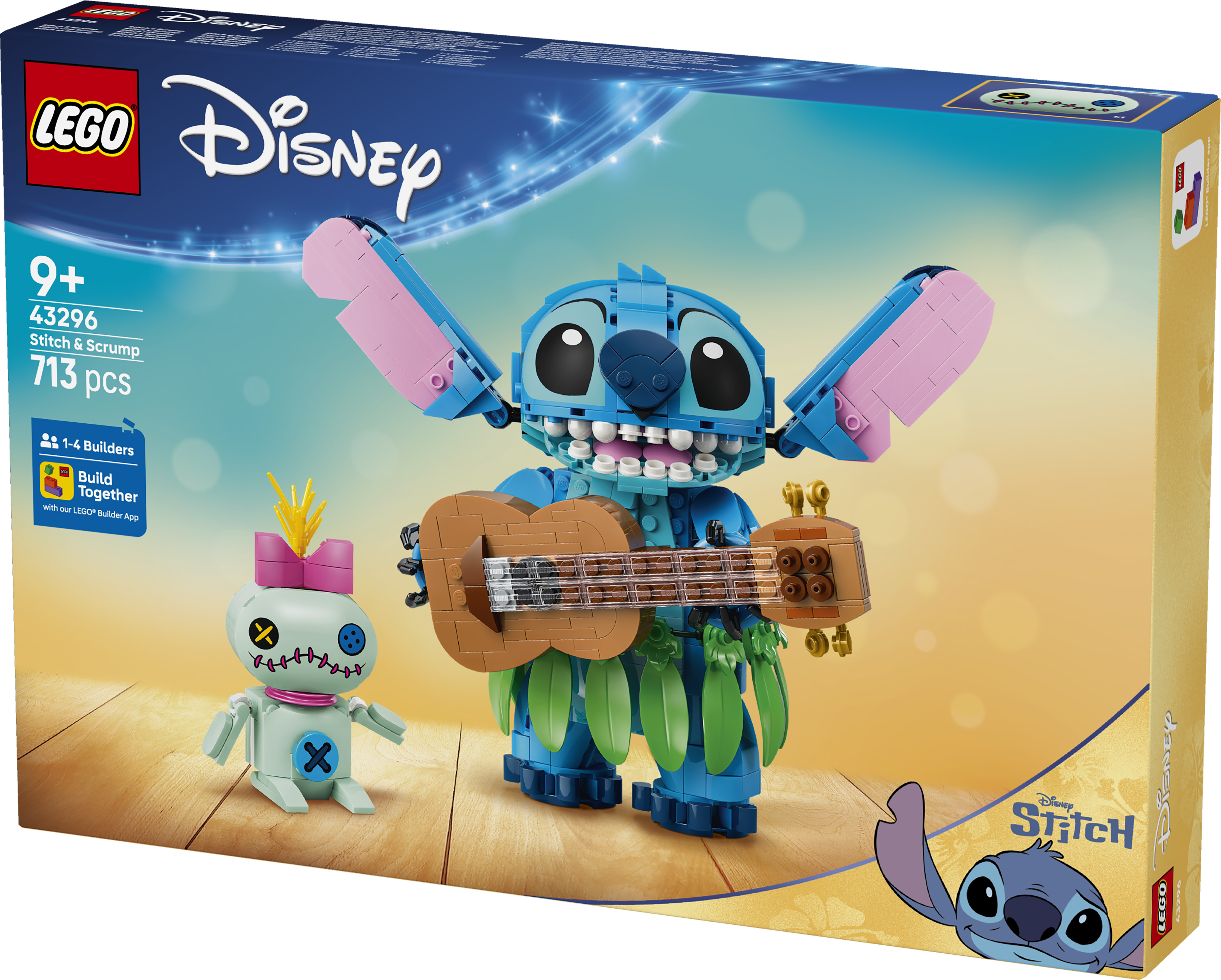 LEGO 43296  Disney Stitch & Scrump Building Set