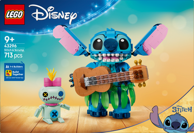 LEGO 43296  Disney Stitch & Scrump Building Set