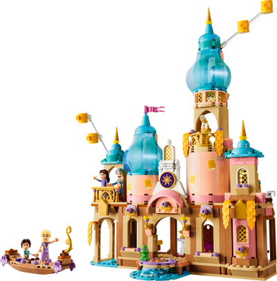 LEGO 43297 Disney Princess Rapunzel’s Castle Building Set