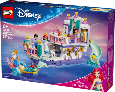 LEGO 43299Disney Princess Ariel’s Royal Wedding Boat