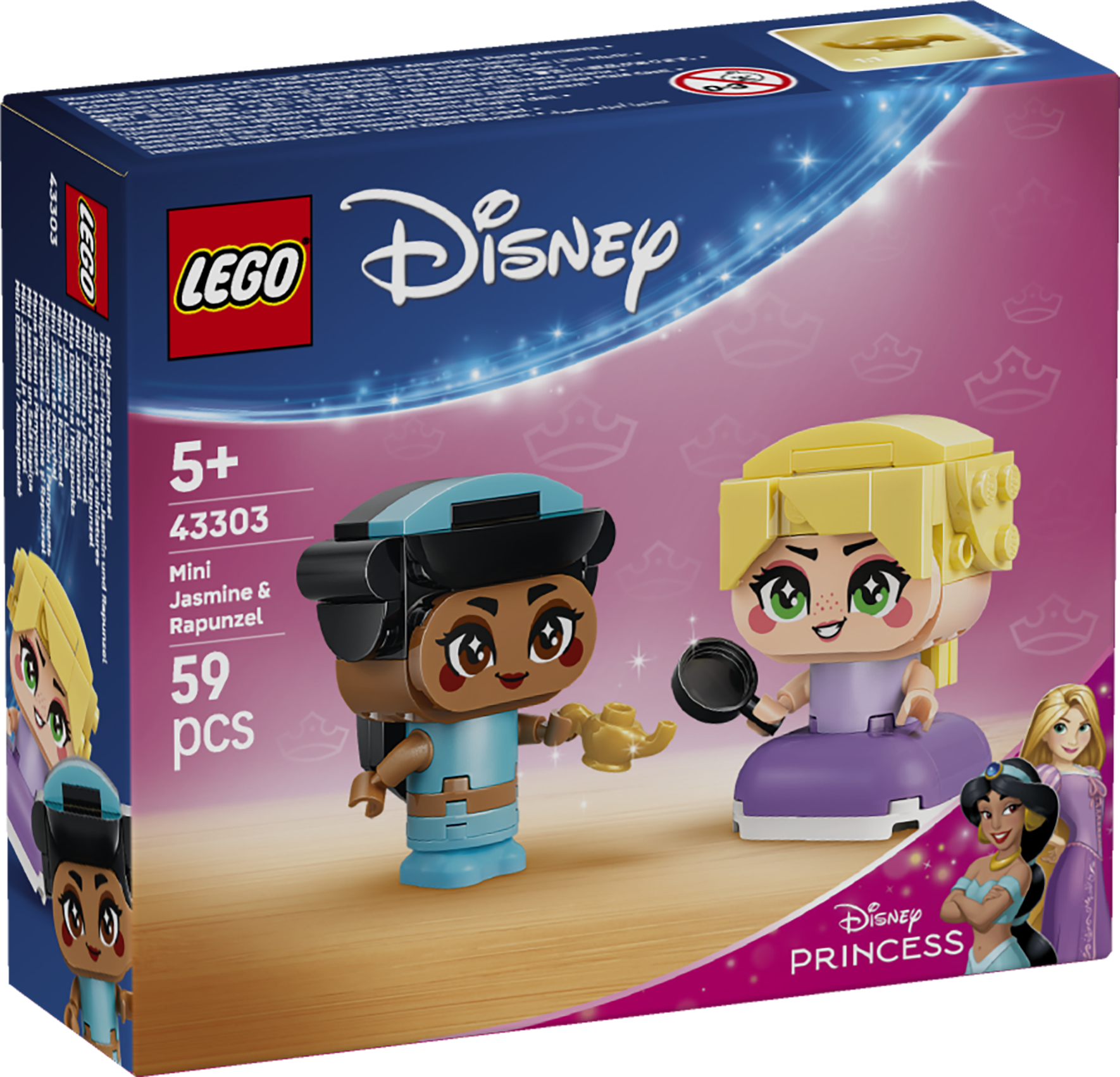 LEGO 43303 Disney Mini Jasmine & Rapunzel