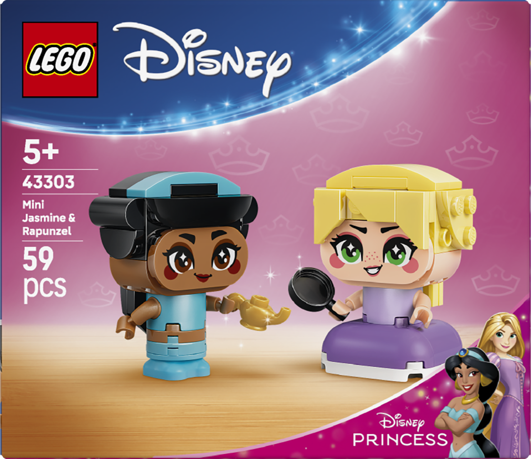LEGO 43303 Disney Mini Jasmine & Rapunzel