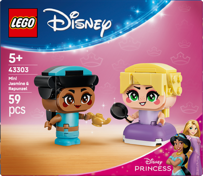 LEGO 43303 Disney Mini Jasmine & Rapunzel