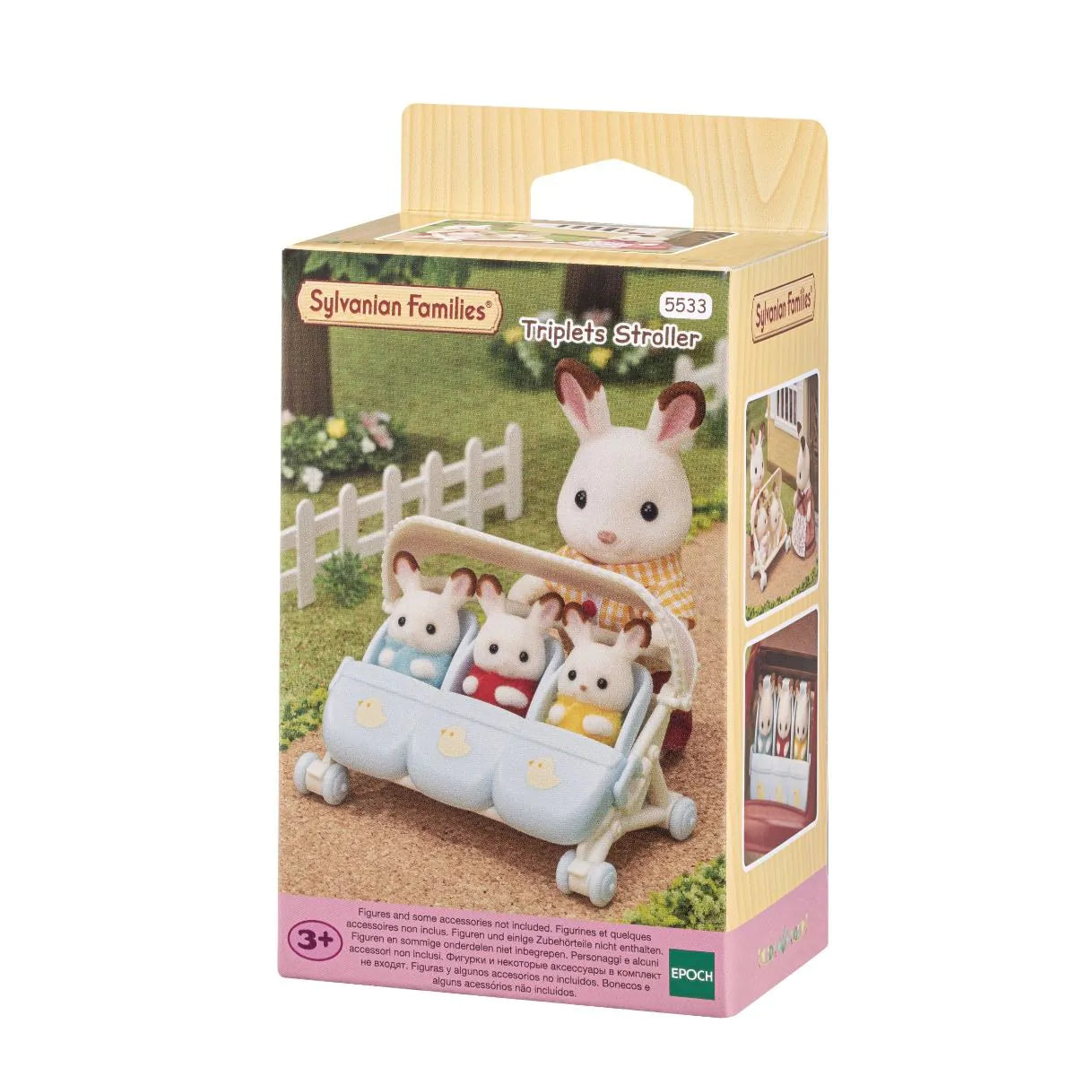 Sylvanian Families 5332 Triplets Stroller