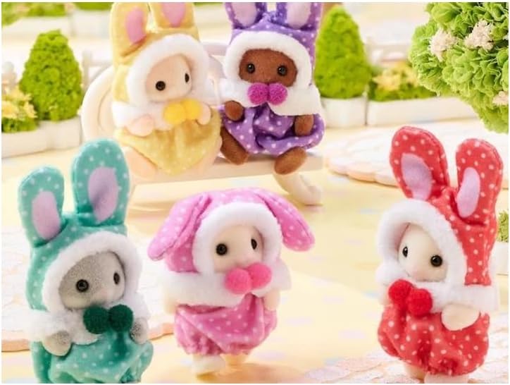 Sylvanian 5924 Bunnies Costume Babies