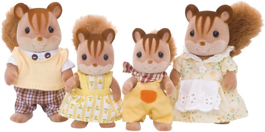 Sylvanian Families 4172 Walnut Squirrel Family
