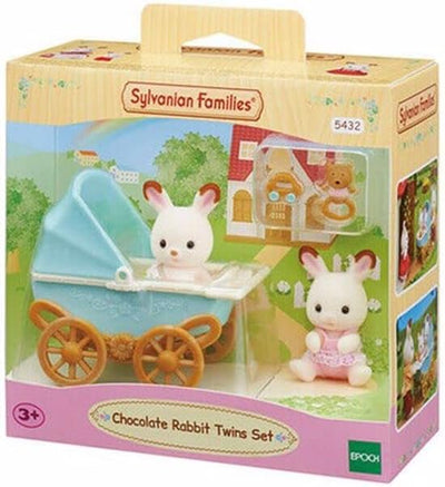 Sylvanian Families 5432 Chocolate Rabbit Twins Set