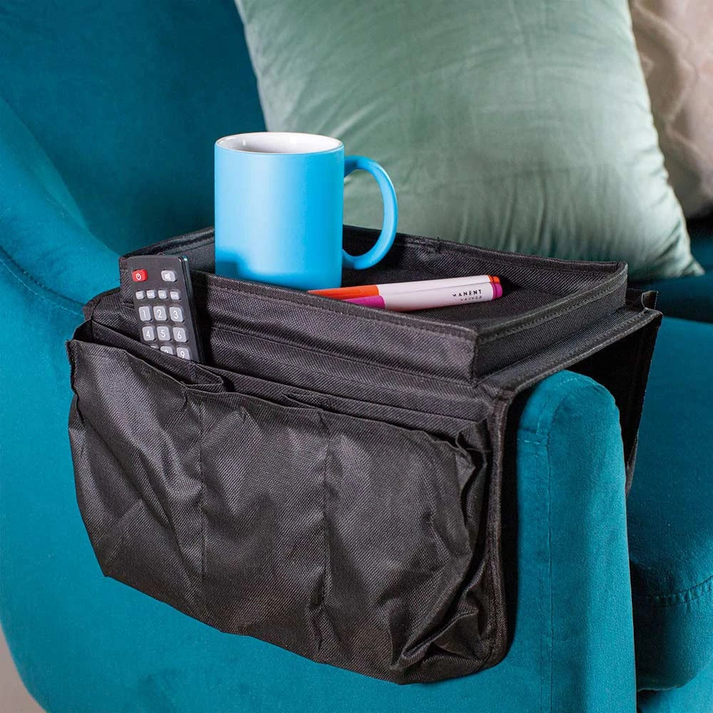 Arm Chair Caddy with Pockets