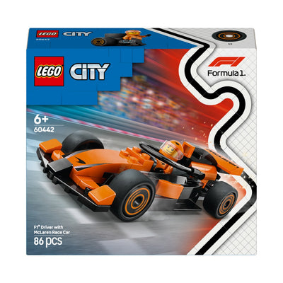 LEGO 60442 City F1 Driver with McLaren Race Car
