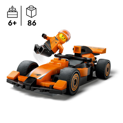 LEGO 60442 City F1 Driver with McLaren Race Car