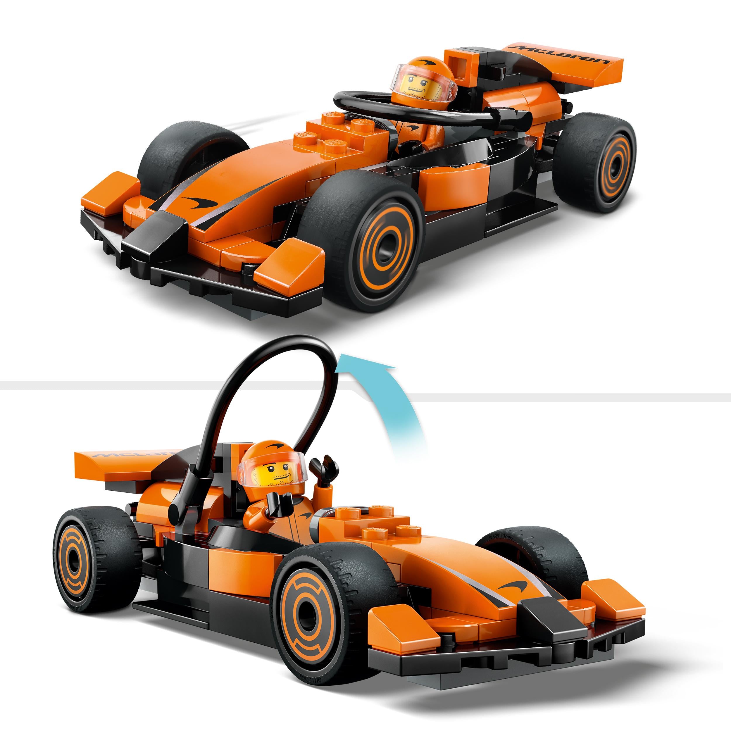 LEGO 60442 City F1 Driver with McLaren Race Car
