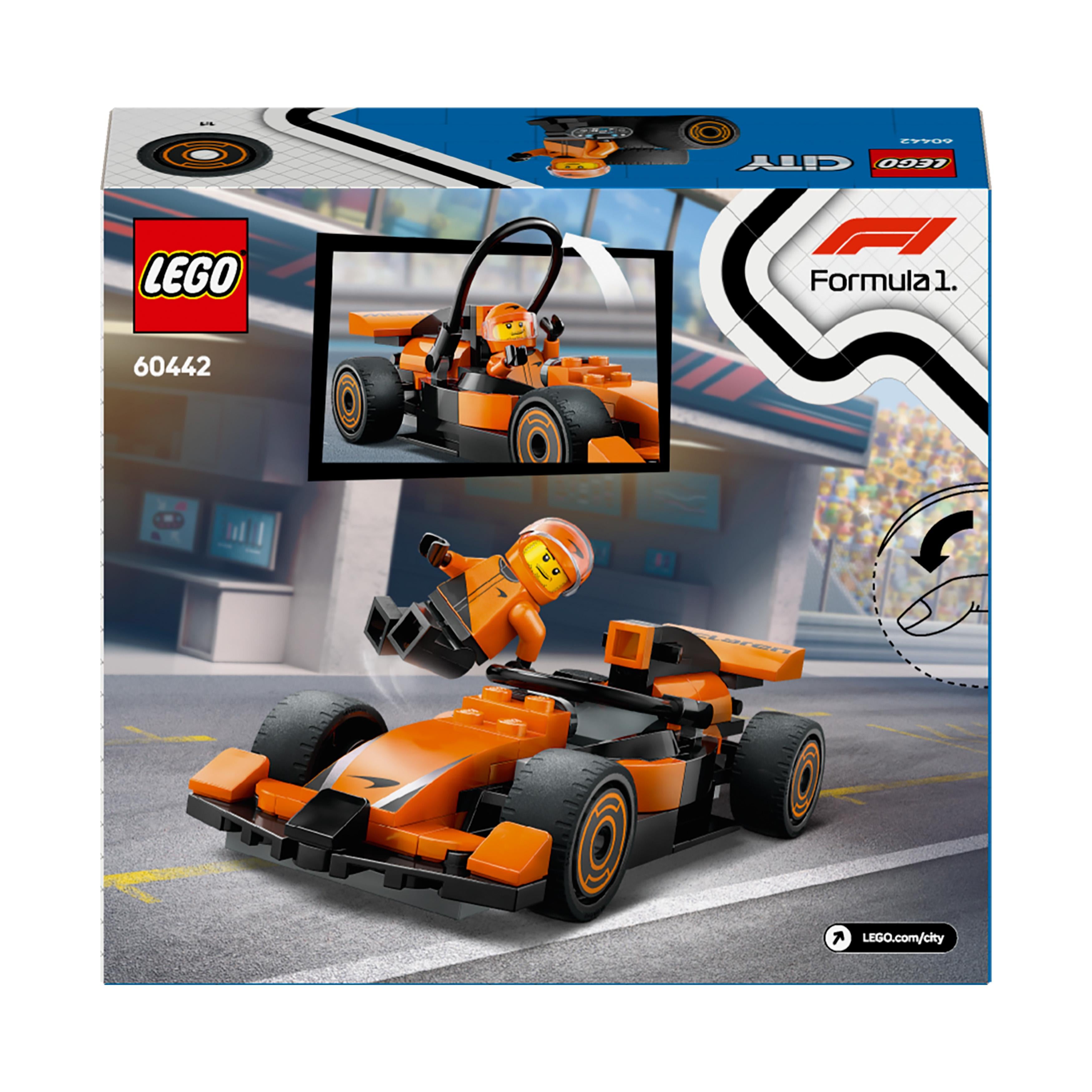 LEGO 60442 City F1 Driver with McLaren Race Car
