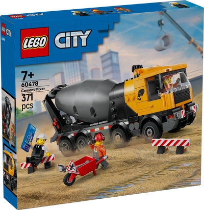 LEGO 60478 City Cement Mixer