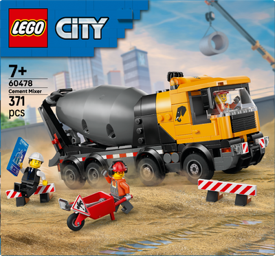LEGO 60478 City Cement Mixer