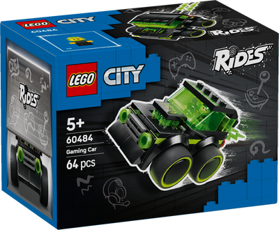LEGO 60484 City Rides Gaming Race Car