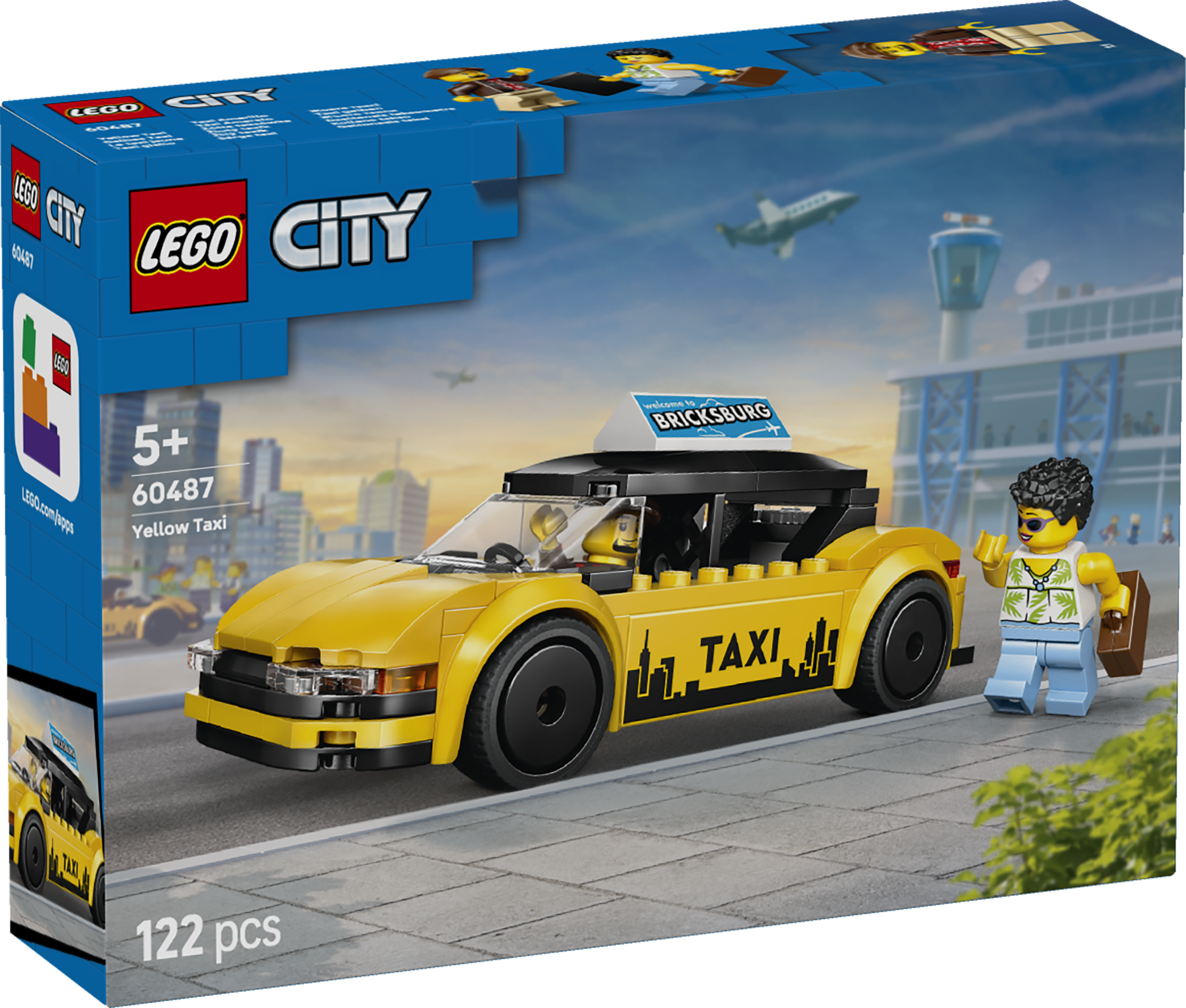 LEGO 60487 City Yellow Taxi
