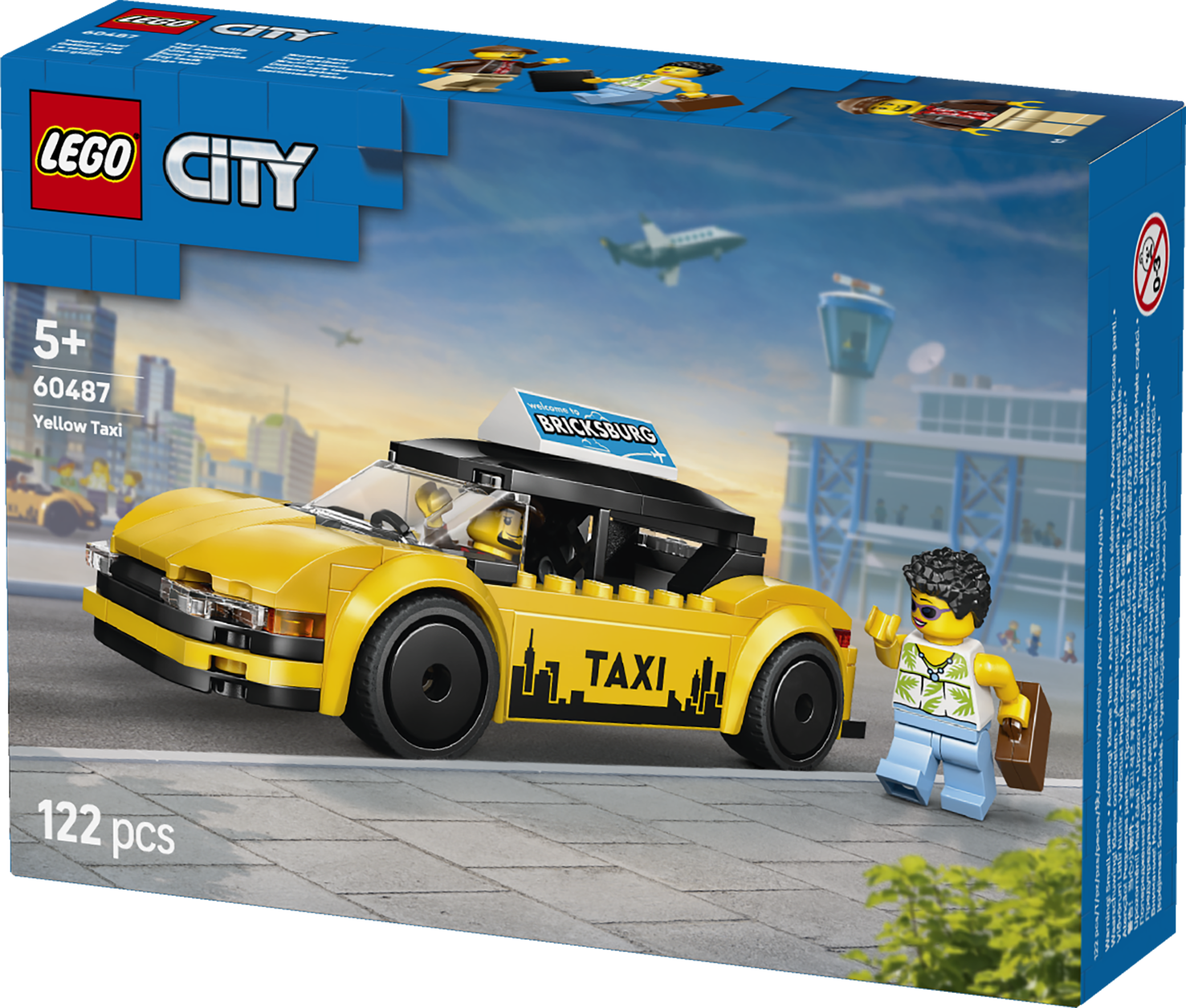 LEGO 60487 City Yellow Taxi