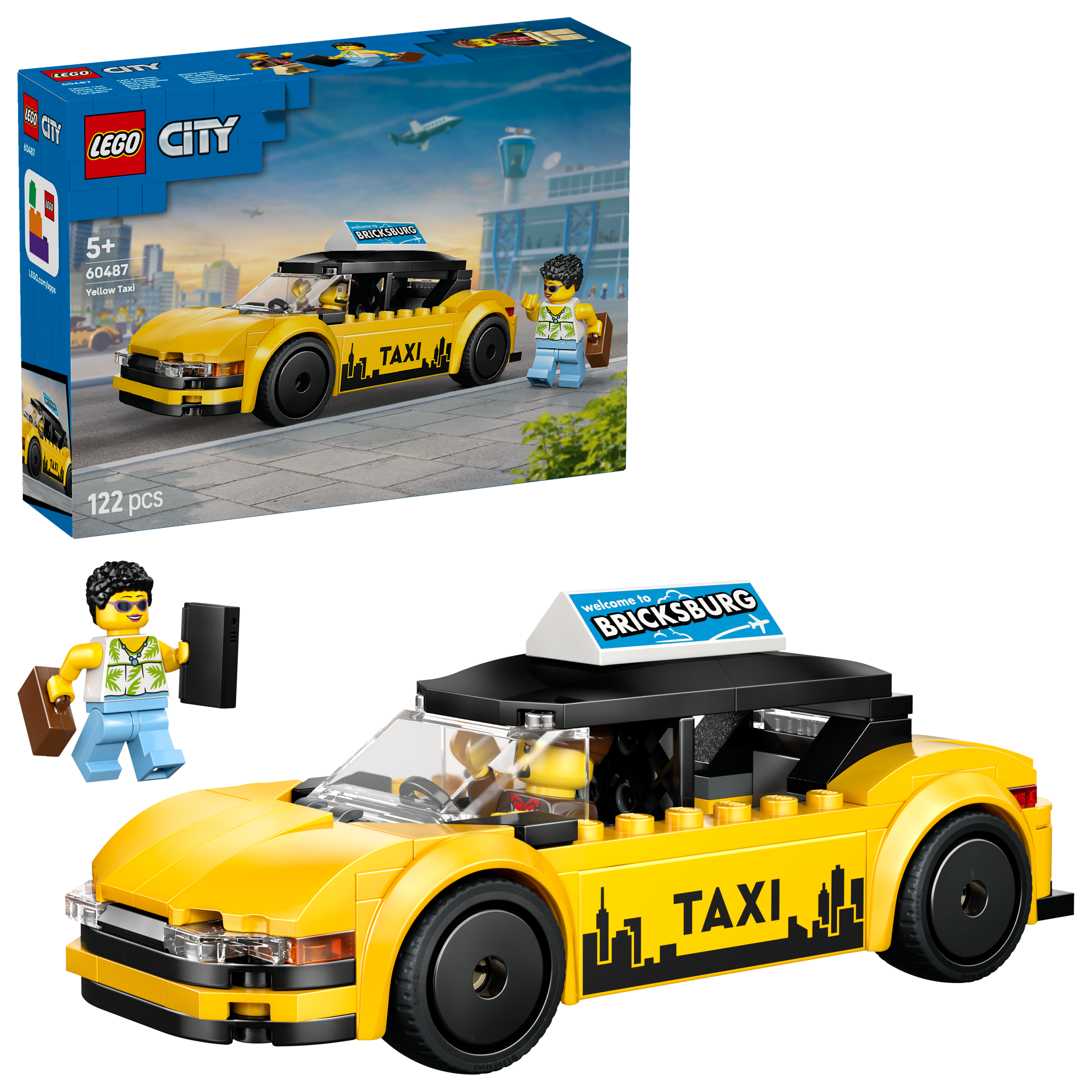 LEGO 60487 City Yellow Taxi