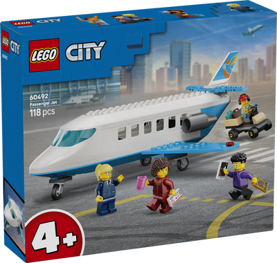LEGO 60492 City Passenger Jet - Airplane Toy Building Set