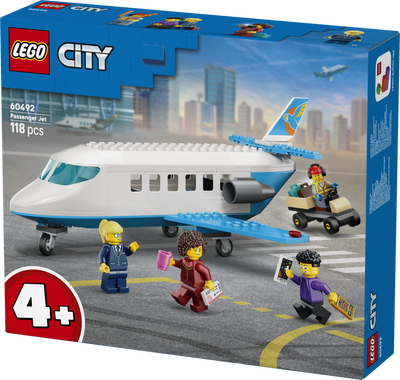 LEGO 60492 City Passenger Jet - Airplane Toy Building Set