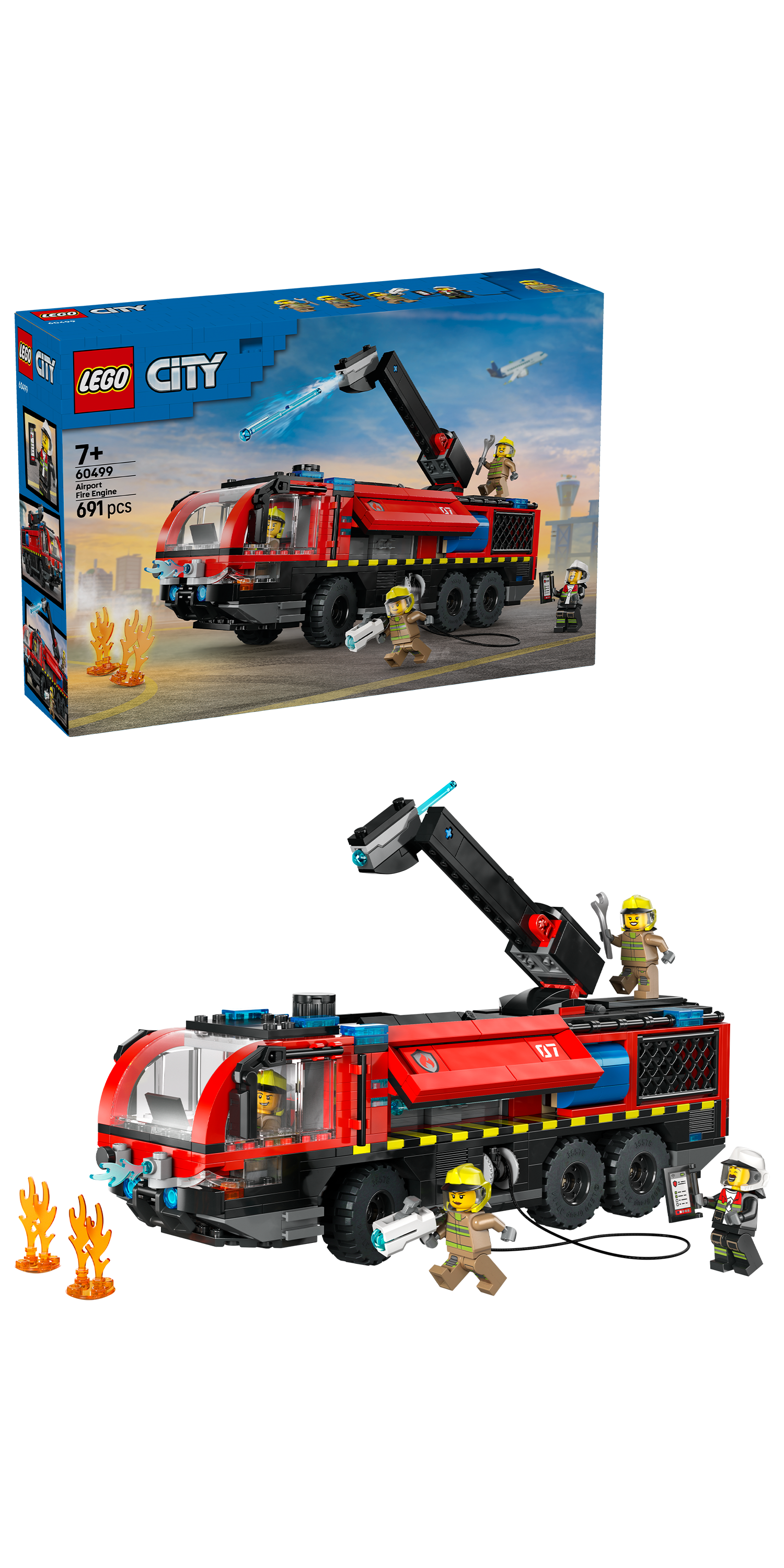 LEGO 60499 City Airport Fire Engine