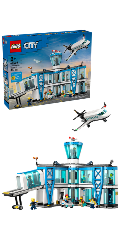 LEGO 60502 City Airport with Airplane