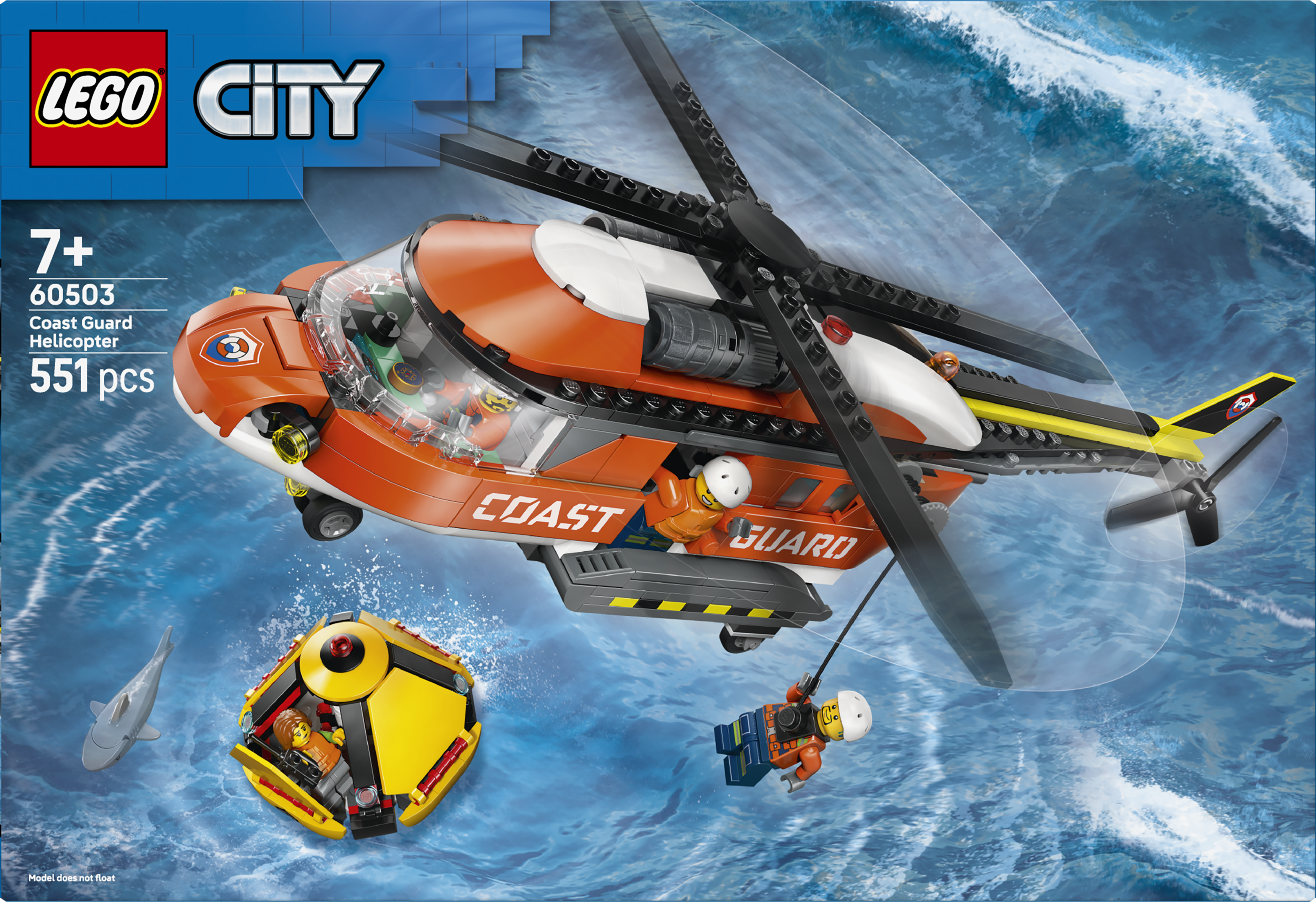 LEGO 60503 City Coast Guard Helicopter