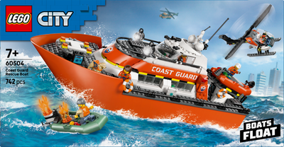 LEGO 60504 City Coast Guard Rescue Boat & Helicopter