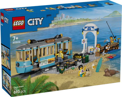 LEGO 60506 City Classic Beach Streetcar - Train Toys