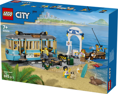 LEGO 60506 City Classic Beach Streetcar - Train Toys