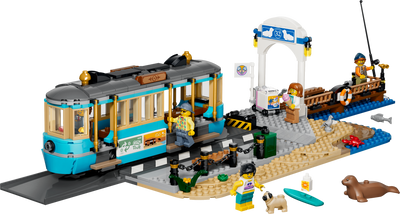 LEGO 60506 City Classic Beach Streetcar - Train Toys