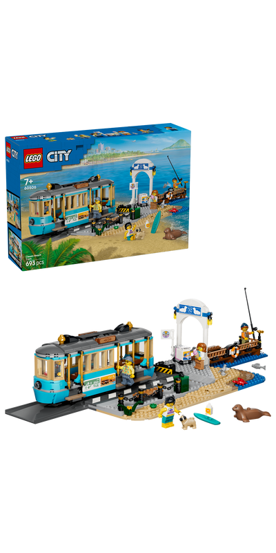 LEGO 60506 City Classic Beach Streetcar - Train Toys