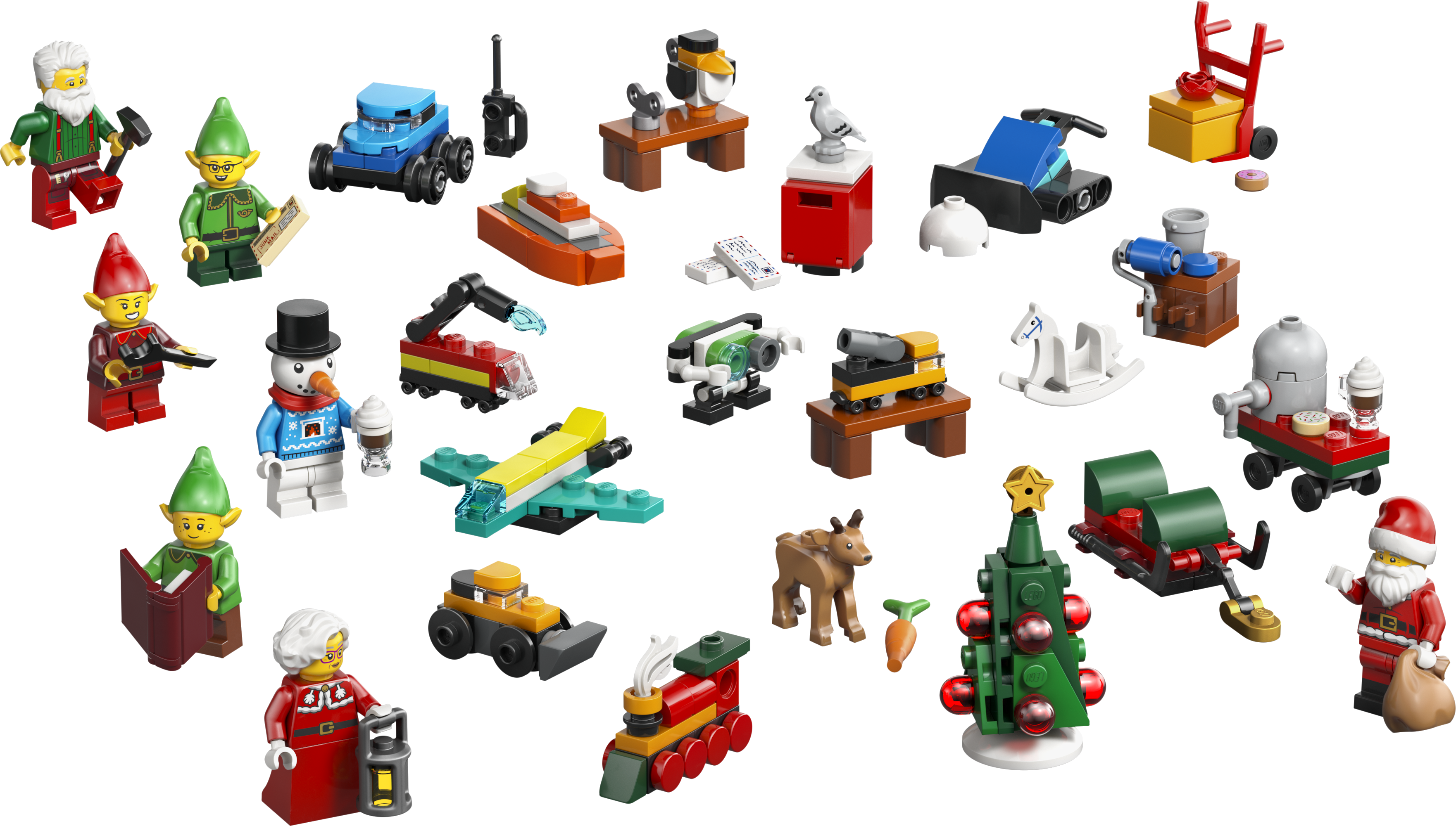 LEGO 60510 City Advent Calendar 2026 Santa’s Workshop Toy