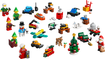 LEGO 60510 City Advent Calendar 2026 Santa’s Workshop Toy