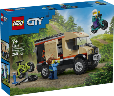 LEGO 60512 City Mountain Bike Adventure Van - Toy Vehicle
