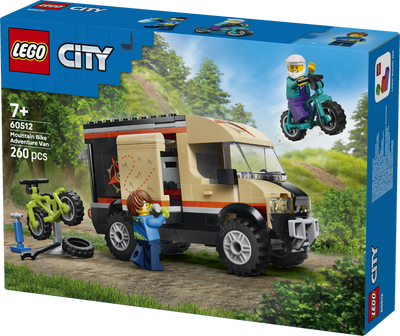 LEGO 60512 City Mountain Bike Adventure Van - Toy Vehicle