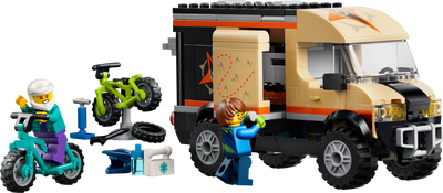 LEGO 60512 City Mountain Bike Adventure Van - Toy Vehicle