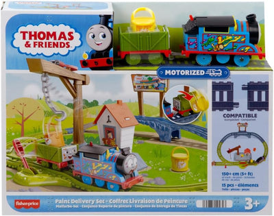 Thomas & Friends Paint Delivery Set with Motorized Thomas