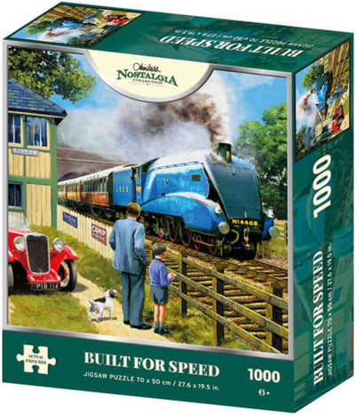 Nostalgia 1000 Puzzle Pce Built For Speed