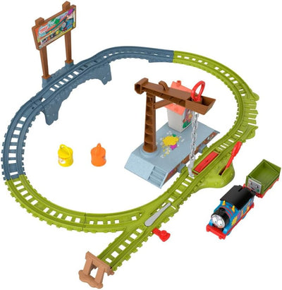 Thomas & Friends Paint Delivery Set with Motorized Thomas