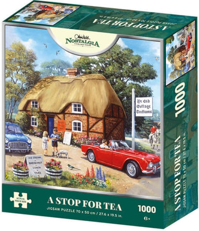 Nostalgia 1000 Puzzle Stop For Tea