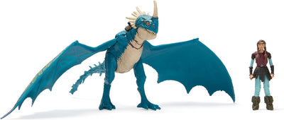 Dreamworks Dragons Deadly Nadder & Astrid Action Figures Viking Rider Duo