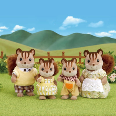 Sylvanian Families 4172 Walnut Squirrel Family