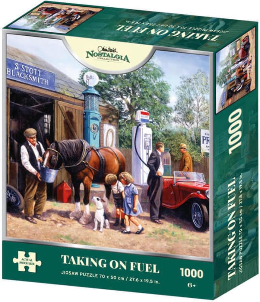 Nostalgia 1000 Puzzle Taking On Fuel